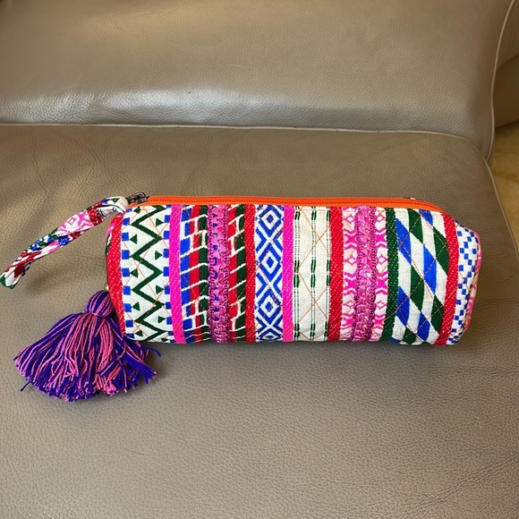 NWT/ LOVESTICH BOHO COSMETIC BAG - Picture 3 of 8